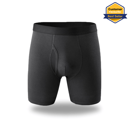 Tiktrove Men’s Ultra‑Absorbent Incontinence Boxer Briefs Set of 3