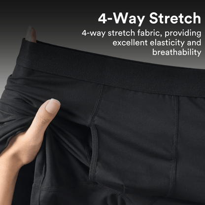 Tiktrove Men’s Ultra‑Absorbent Incontinence Boxer Briefs Set of 3