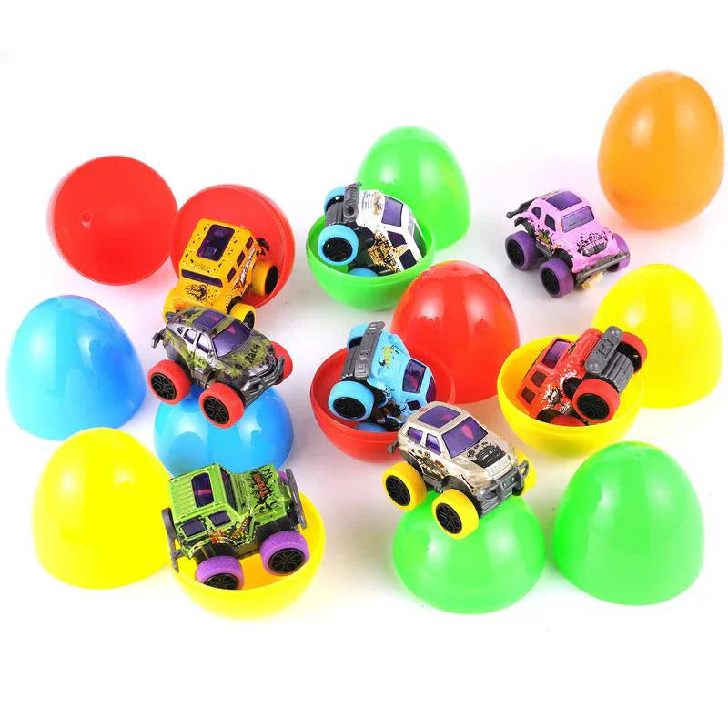 Tiktrove Easter Eggs with Monster Trucks