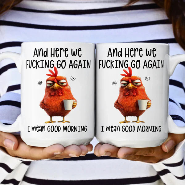 ?F-Caw-F Funny Chicken Mug