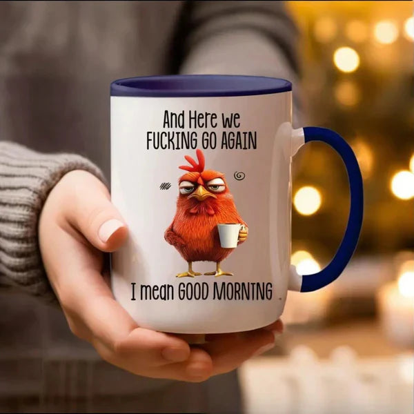 ?F-Caw-F Funny Chicken Mug