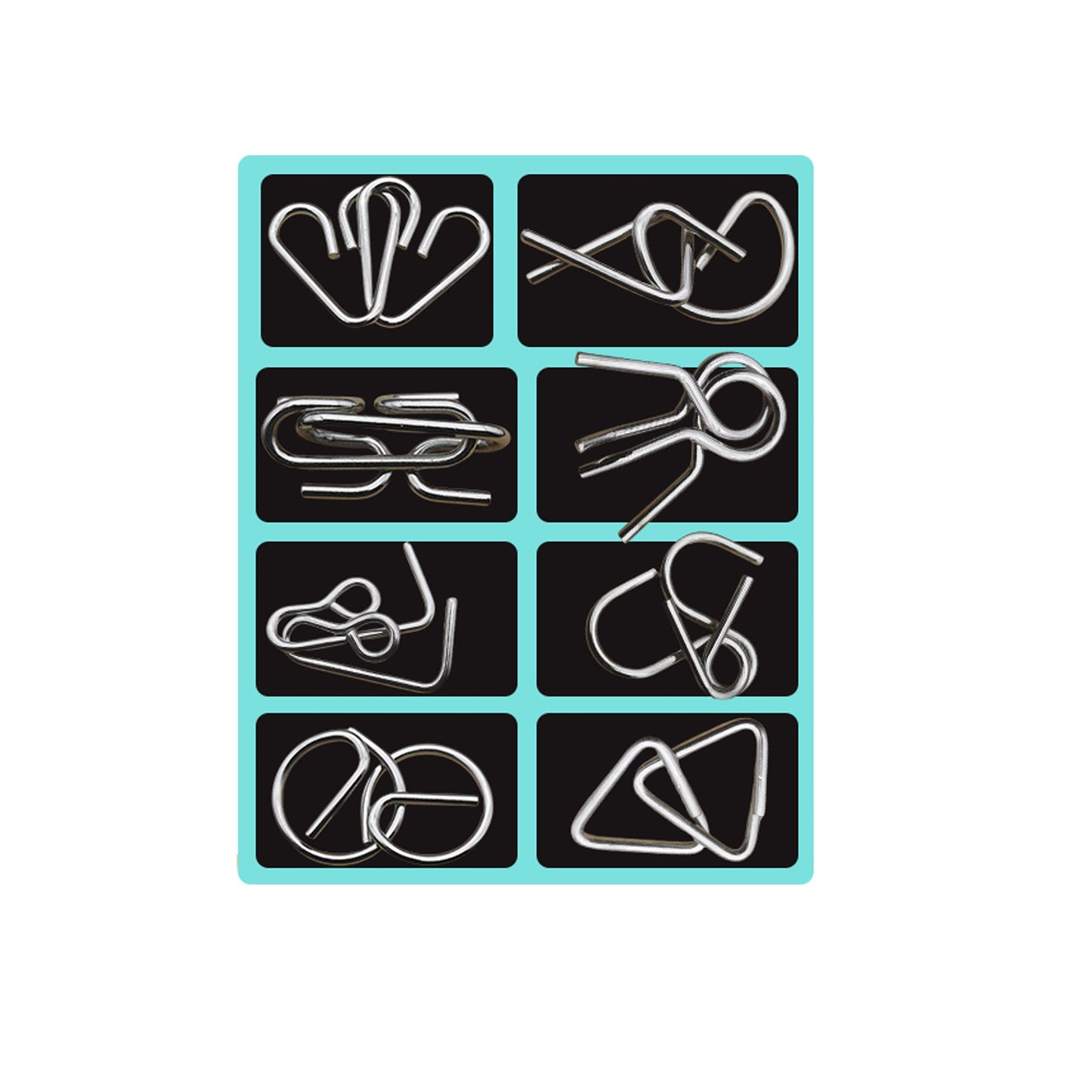 Untangling Iron Link Unlock Interlock Game
