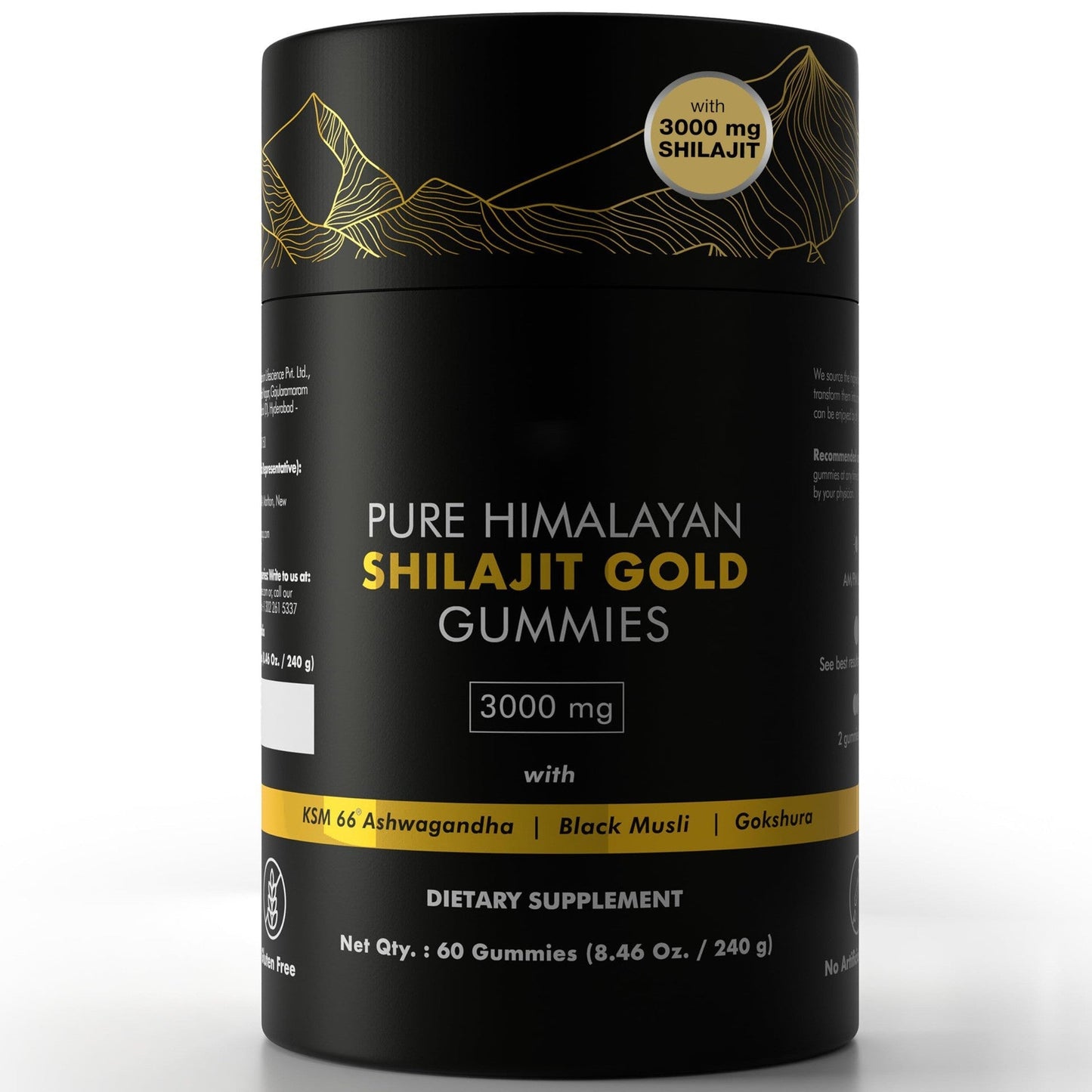 Ateticime Shilajit Gummies（Mixed Packaging Of Old And New）