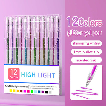 🎁 Glitter Gel Pen Set