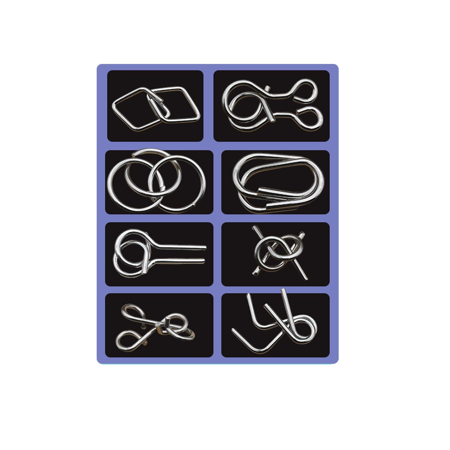Untangling Iron Link Unlock Interlock Game