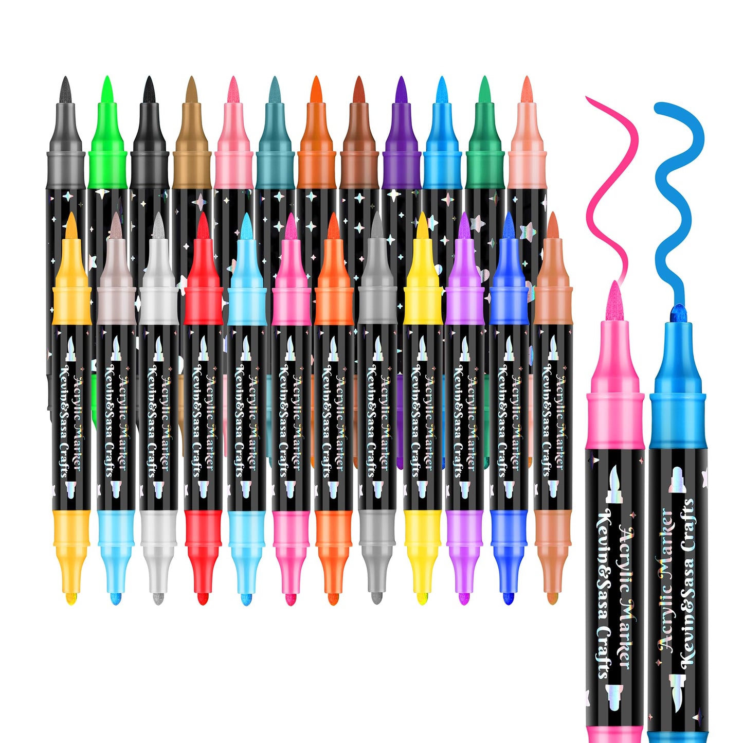 ⏳THE WEEK'S SPECIAL PRICE ￡13.99!!✨🎁Dual-Tip Glitter Marker Pen