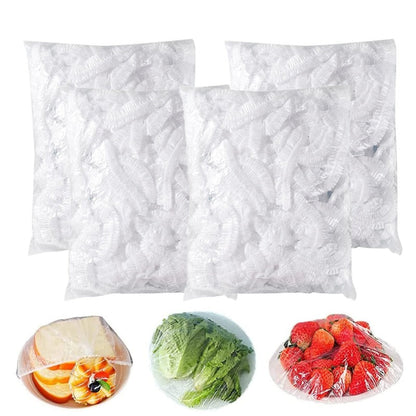 Tiktrove Fresh Keeping Bags – Elastic Plastic Bowl Covers
