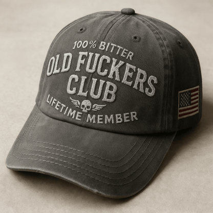 Old F*ckers Club - Vintage Baseball Cap