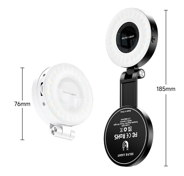 💥 3-in-1 Magnetic Beauty Selfie Light for Phones