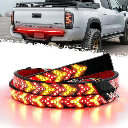 🔥60-Inch LED Tailgate Light Bar Strip✨Universal Fit for Trucks, SUVs & Cars