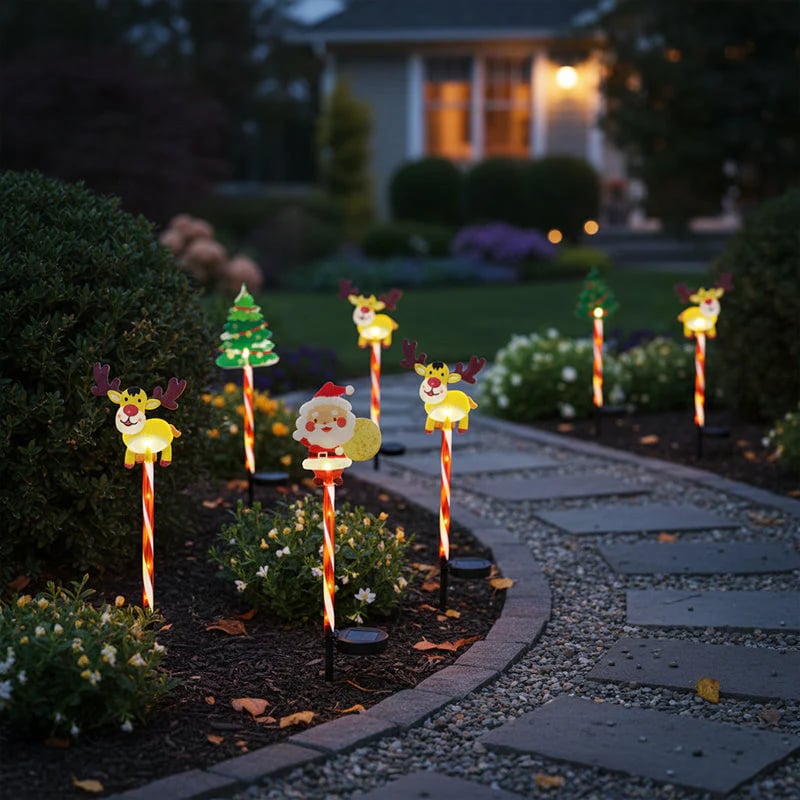 🎄🎁6-pack of moving Christmas lights