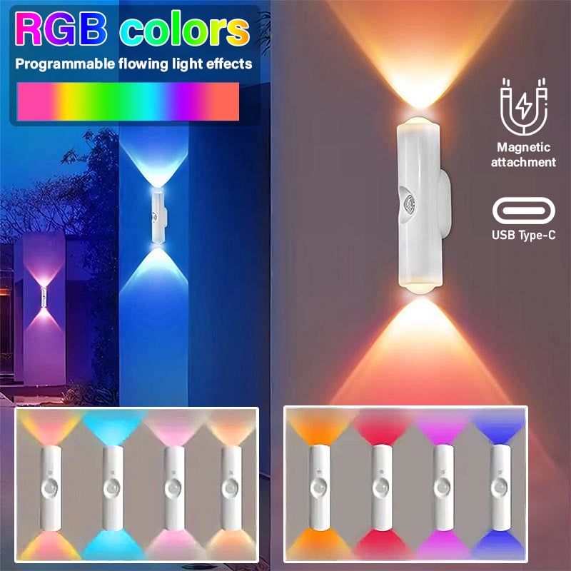 🎁⏳Rechargeable Smart LED Motion Sensor Ambient Light