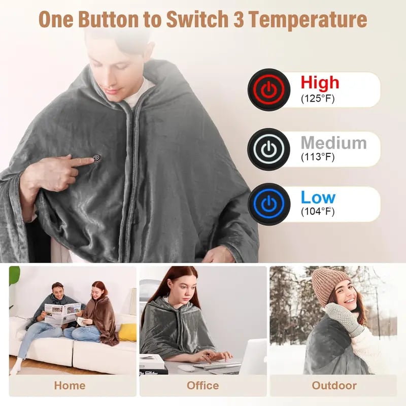 🔥Portable Heated Shawl💼🏠