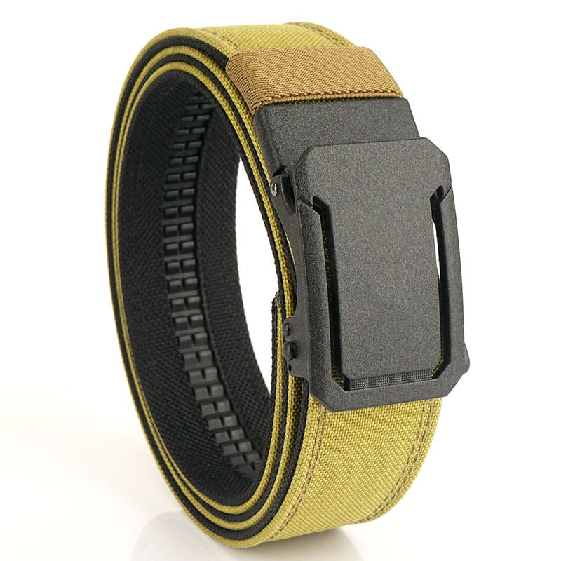 🔥🔥Upgraded version thickened double-layer nylon tactical belt with automatic buckle