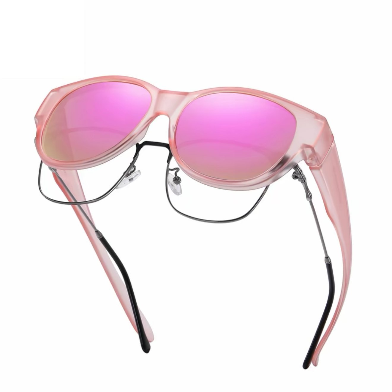 2025 New Polarized UV400 Protection Trendy Round Cat-eye Sunglasses ️