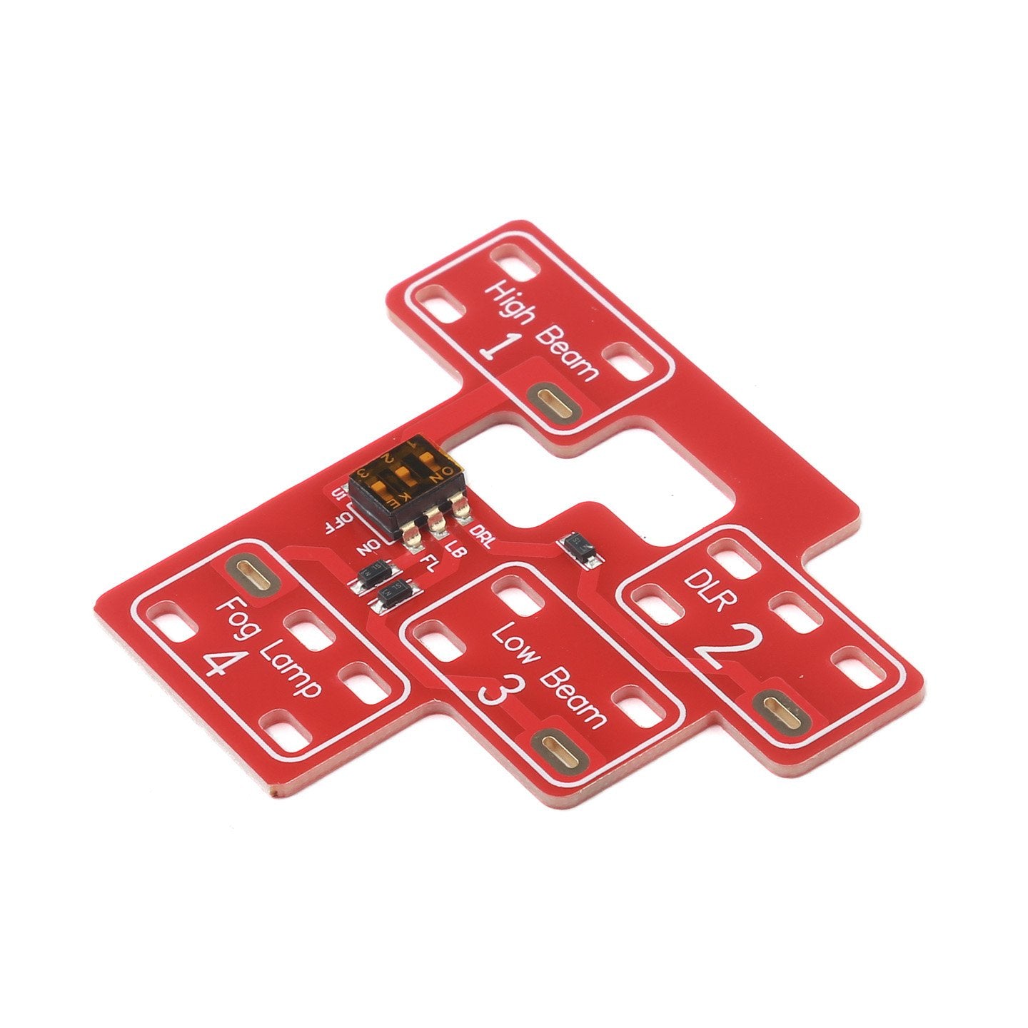 6 High Mod, Light Module for Fog Lights&Low Beams&High Beams Lamp on Simultaneously
