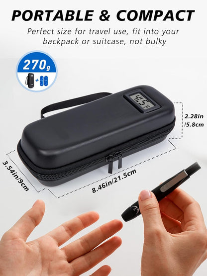 ⏰🎉🔥Insulin Cooler Travel Case with Temperature Display