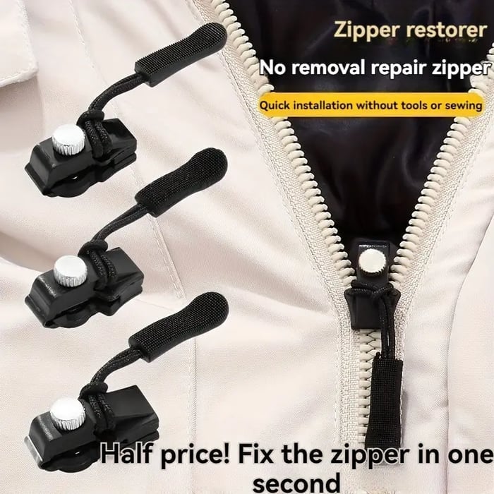 🔥🎁Removable Universal Zipper Repairer - Buy 3 Get 3 Free