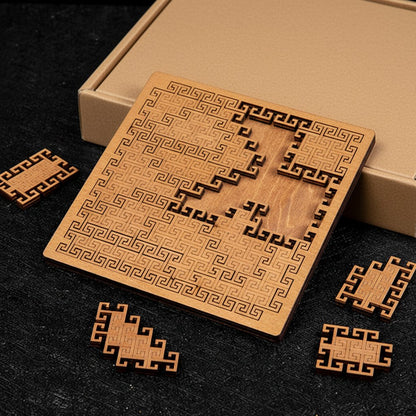 🎄🧩Fractal Tray Puzzles