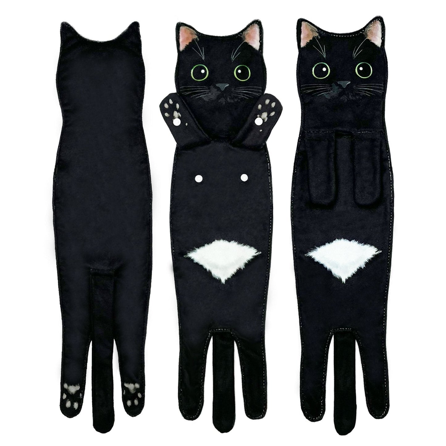 🎁 Early Christmas Sale🎅 Funny Cat Hand Towels