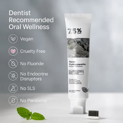 Fluoride-Free Hydroxyapatite Toothpaste 🦷✨🔬