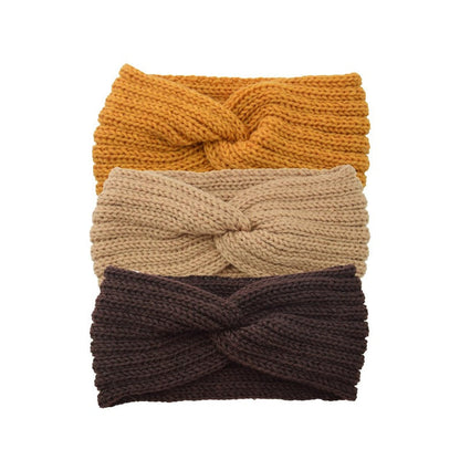 Knitted Winter Headband Set