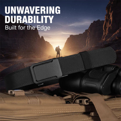 🔥🔥Upgraded version thickened double-layer nylon tactical belt with automatic buckle