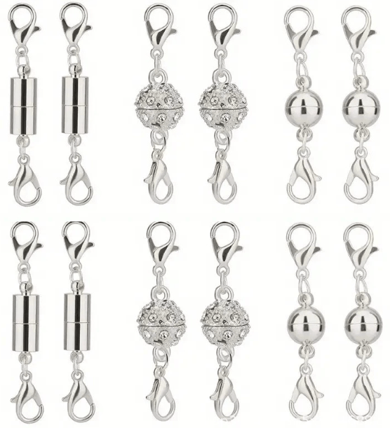 🔥Magnetic Necklace Clasps and Closures    1 Set ( 6 PCS )