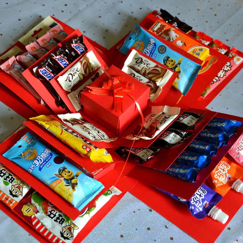 ⏰🎄50K+ SOLD! 🎁✨Surprise Explosion Gift Box Kit