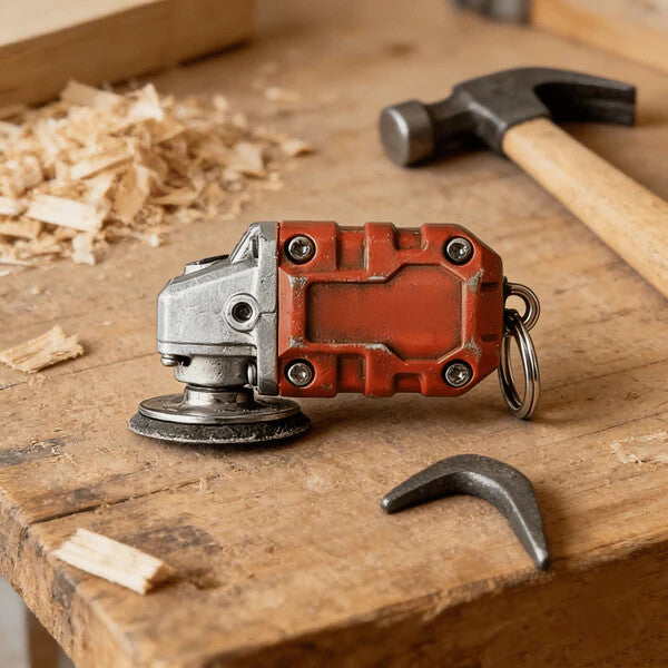🛠️2-in-1 Inspired Mini Grinder Keychain