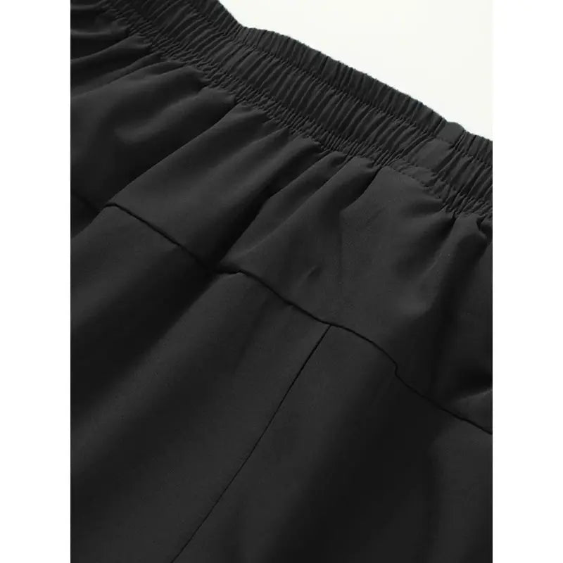 🔥5-piece set Men's Drawstring Zipper Pocket Shorts, Casual ElasticWaist Beach Shorts for Summer