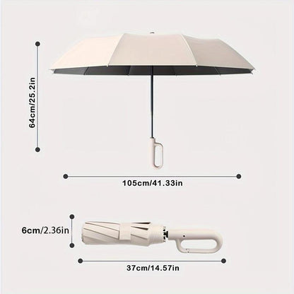 Creative Ring Buckle Windproof Reinforced Umbrella