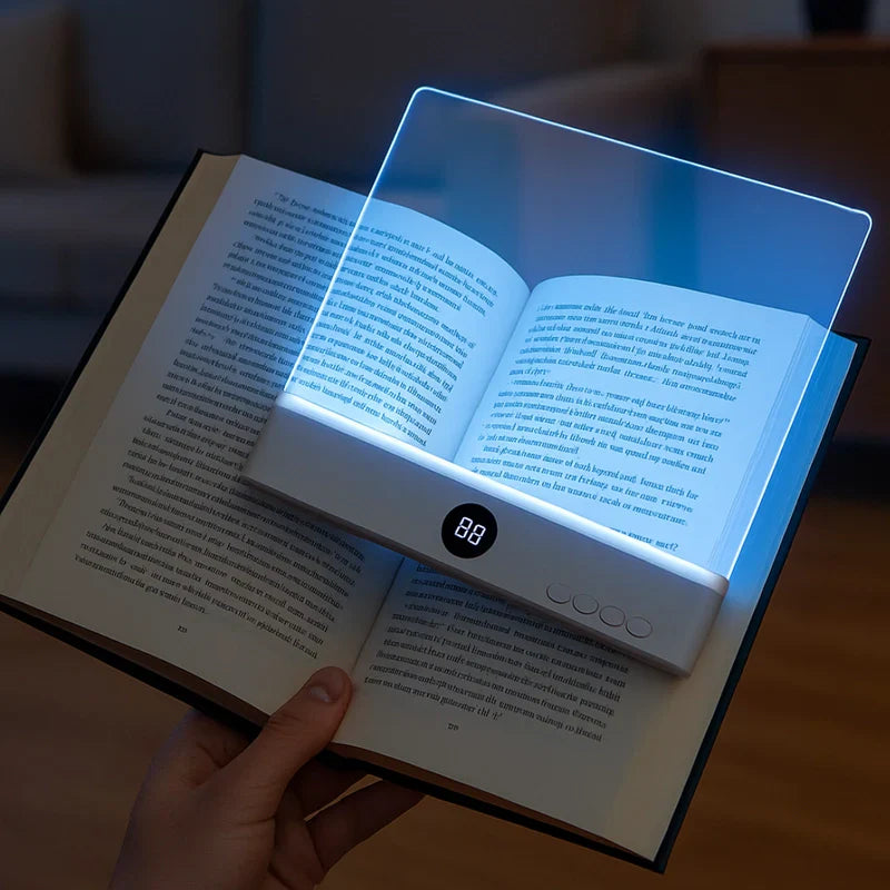 Smart LED Book Light - Read in Peace 🌙