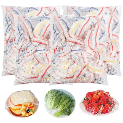 Tiktrove Fresh Keeping Bags – Elastic Plastic Bowl Covers