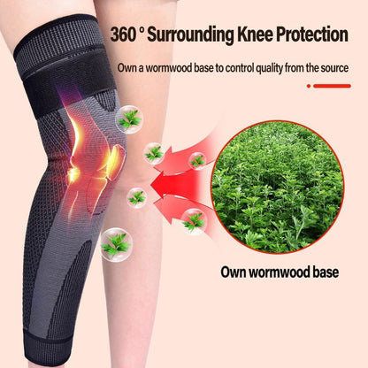 🔥Hot Sale🔥Warm Knee & Leg Sleeve | Non-Slip Long Cotton Sleeve for Fall/Winter（1 set 2 pcs）