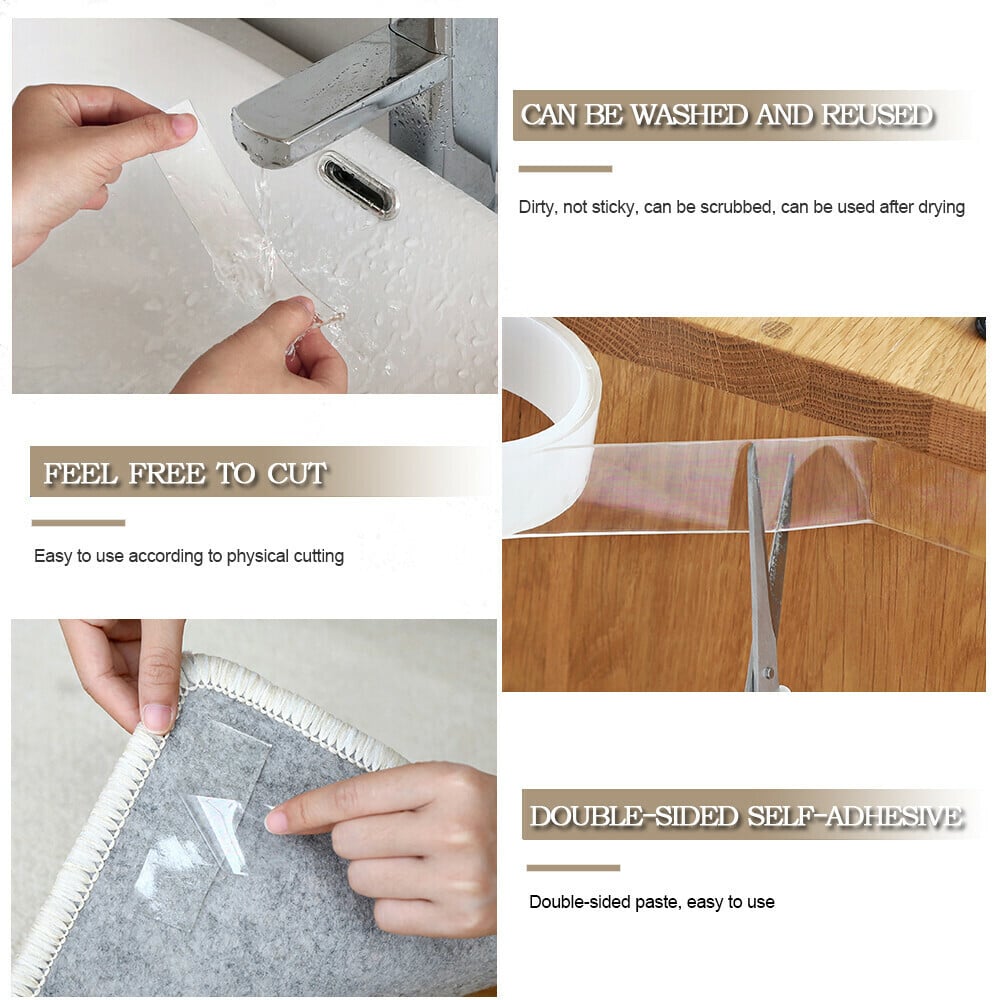 2025 Hot Sale Heavy Duty Nano Double Sided Adhesive Tape