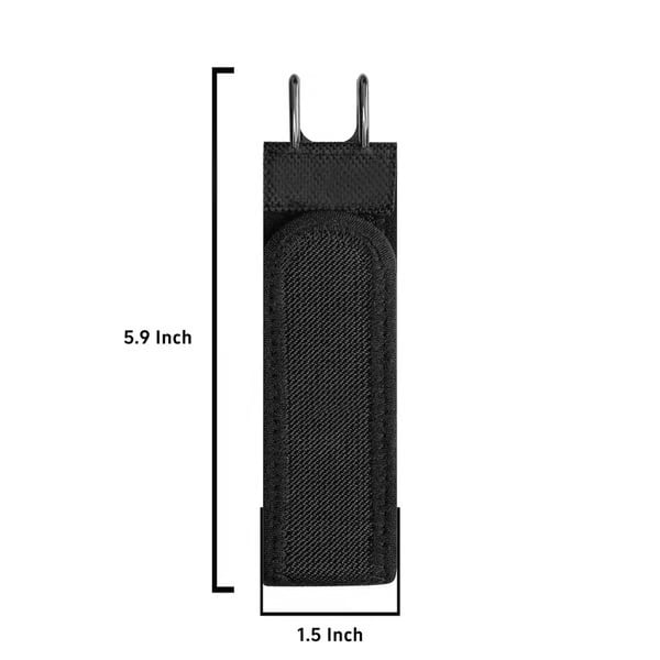 2Pcs Metal Hook Tactical Elastic Belt （1Set-2Pcs）