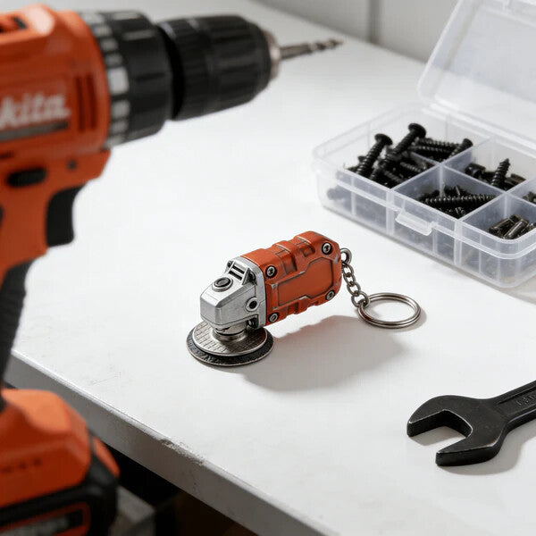 🛠️2-in-1 Inspired Mini Grinder Keychain