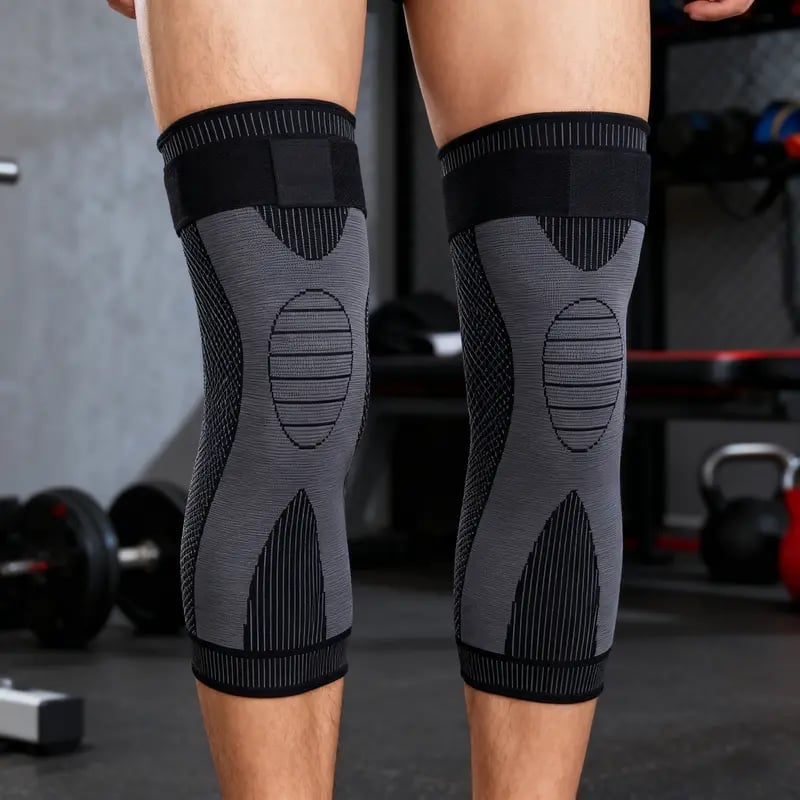 🔥Hot Sale🔥Warm Knee & Leg Sleeve | Non-Slip Long Cotton Sleeve for Fall/Winter（1 set 2 pcs）