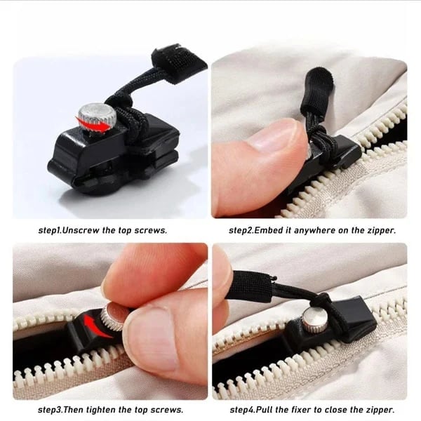 🔥🎁Removable Universal Zipper Repairer - Buy 3 Get 3 Free