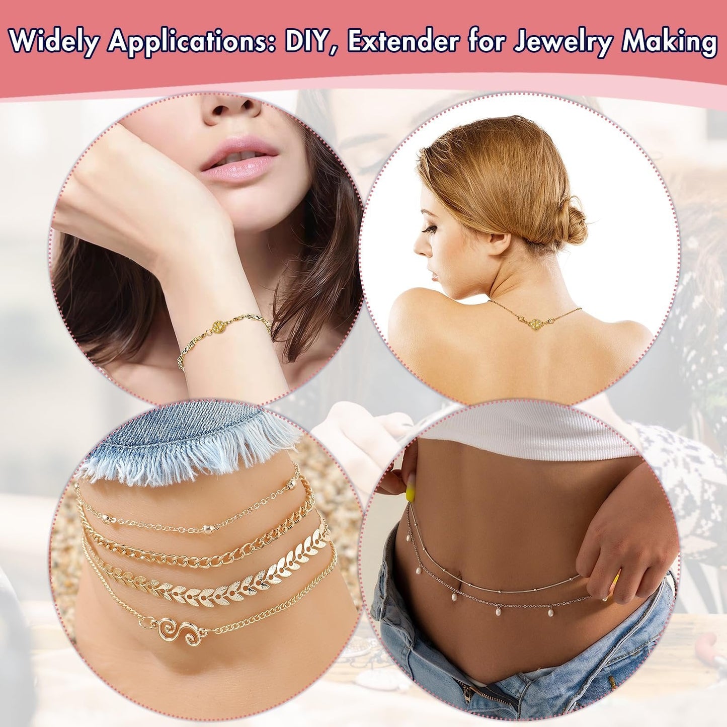 🔥Magnetic Necklace Clasps and Closures    1 Set ( 6 PCS )