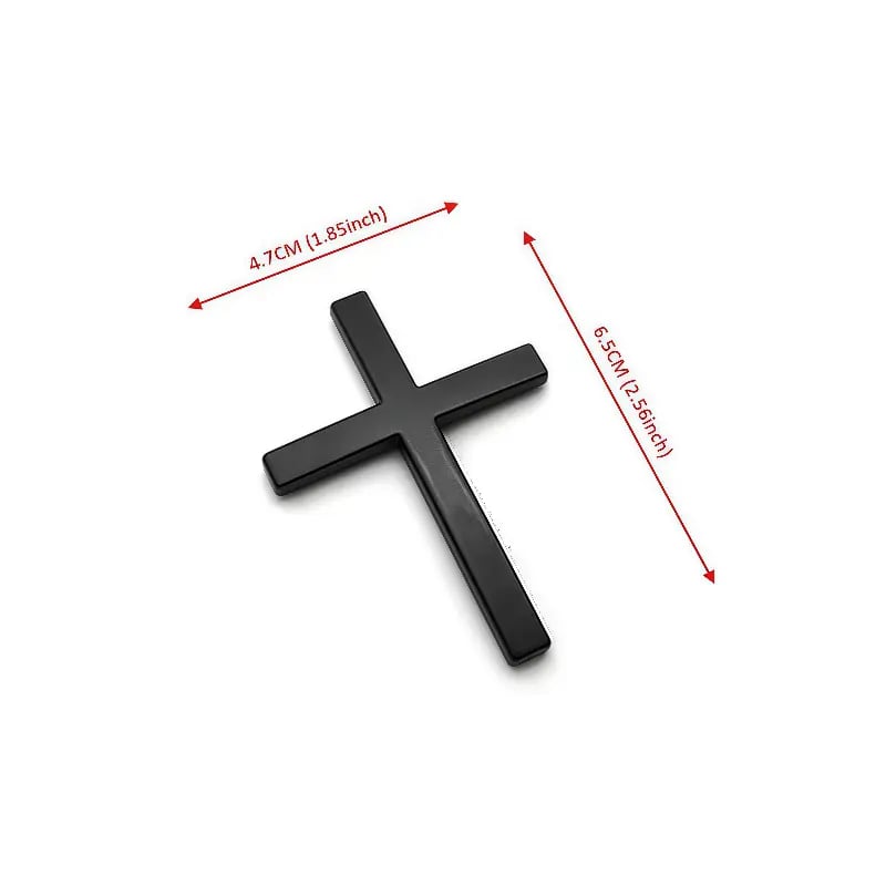 💥 Christian Cross Sticker（1 Set 2 Pcs）