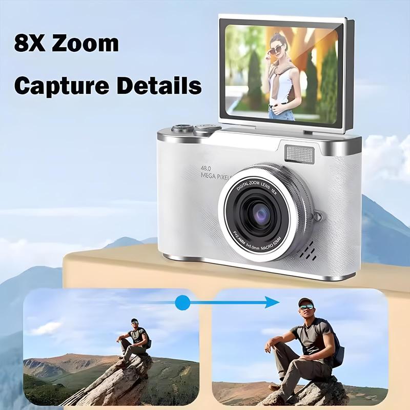 🔥🔥Portable Digital Cam, Student Camera, Compact Pocket Camera With 32GB Memory Card