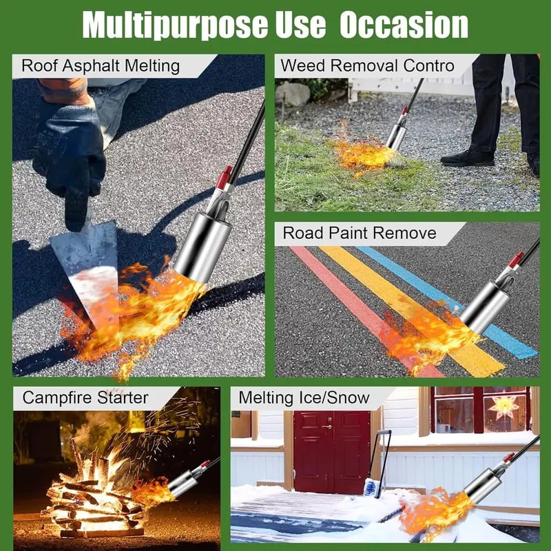 NEW Propane Torch Weed Burner Kit