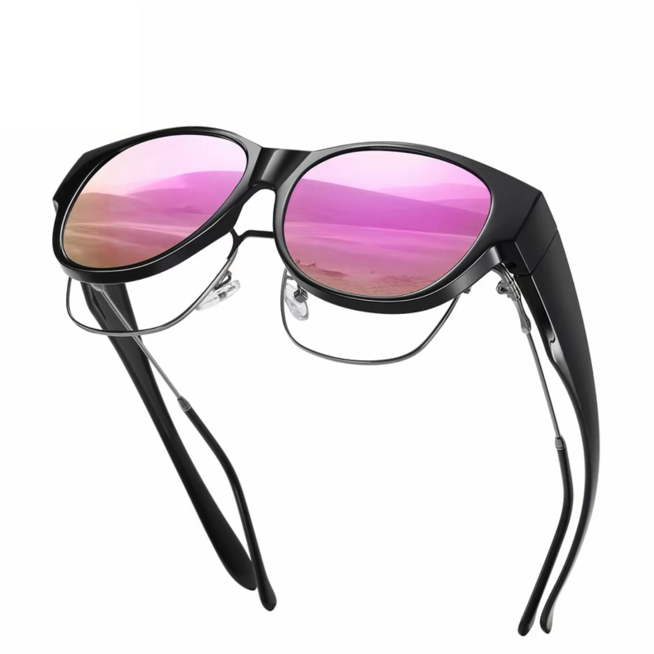 2025 New Polarized UV400 Protection Trendy Round Cat-eye Sunglasses ️