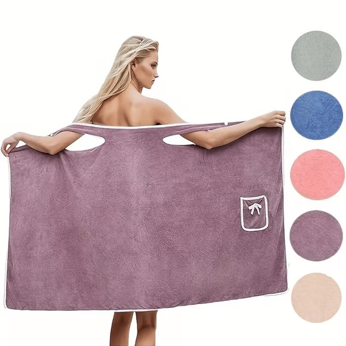 ✨ Women's Wearable Shower Skirt