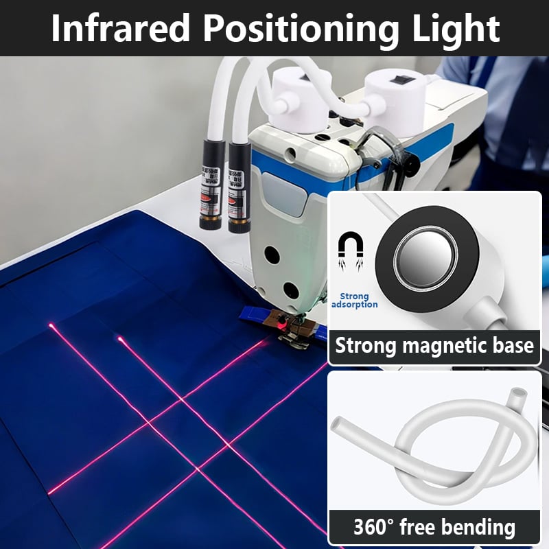 🔥Magnetic Positioning Quilting Laser Light for Sewing Machine