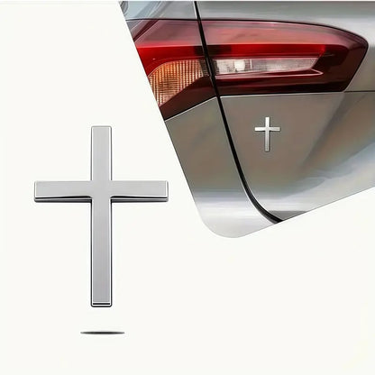 💥 Christian Cross Sticker（1 Set 2 Pcs）