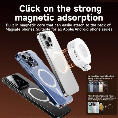 💥 3-in-1 Magnetic Beauty Selfie Light for Phones