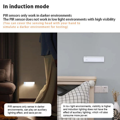 🔥 Punch-free Smart Sensor Magnetic Rechargeable LED Lights